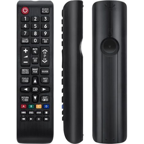Universal remote control compatible with Samsung TVs – Works with all new and older models – Easy to set up (1/5)