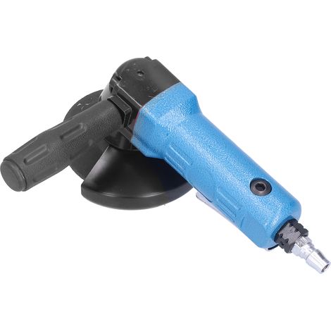Meuleuse d'angle pneumatique portable 4 pouces, raccord d'admission 1/4 pouce, 11 000 tr/min, KP-631, bleue (1/5)