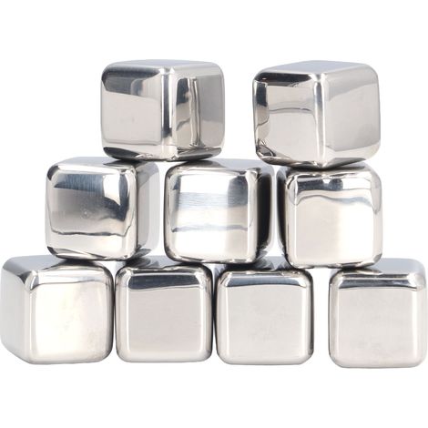 Set mit 12 Eiswürfelformen + Eiszange aus Metall, Whisky- und Weinset, schnellkühlende Eiswürfel (1/5)