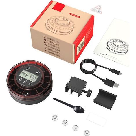 Distributeur automatique de nourriture pour poissons avec minuterie (1/4)