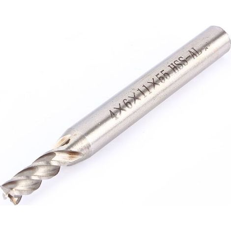 Jeffergarden Haute qualité 4mm-12mm HSS CNC tige droite 4 flte fraise fraise foret