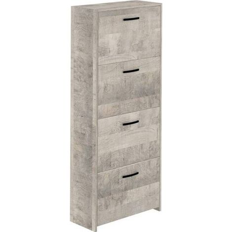 KIT SCARPIERA 4A D/PROF 58X25X139 ROVERE PLAT.K355