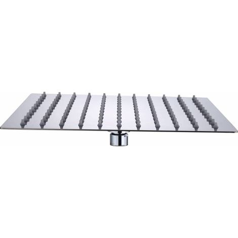 SOFFIONE DOCCIA INOX QUADRO 250X250 MM GROENLA