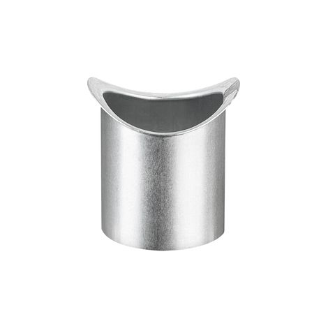 GRÖMO® Zink Lötstutzen ø50 halbrunde Rinne 200, 62610