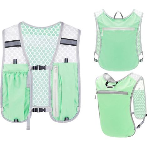 1 pièce - gilet de course - gilet - gilet pour hommes - sac à dos de course - gilet de course avec sac à eau - gilet de course porte-boisson - gilet de course général - gilet de course - gilet maratho (1/5)