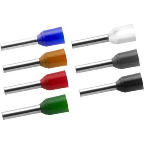 Puntera Hueca Aislada PUNTERA 1.5Mm Negro Propileno Pack 100 Uds