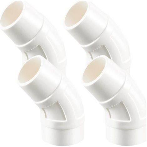 Adaptateur coudé à 45 degrés Zodiac W70244 (lot de 4) pour robots de piscine séries G2/G3/G4 - accessoire de connexion universel (1/5)
