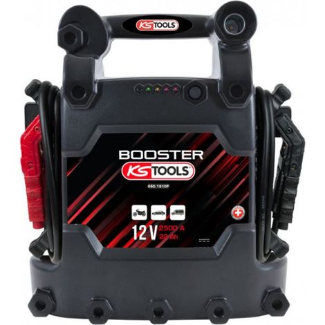 KS Tools - Carica batteria - Carica batteria auto 2500 A - batteria 12 V - accessori auto - 550.1810F