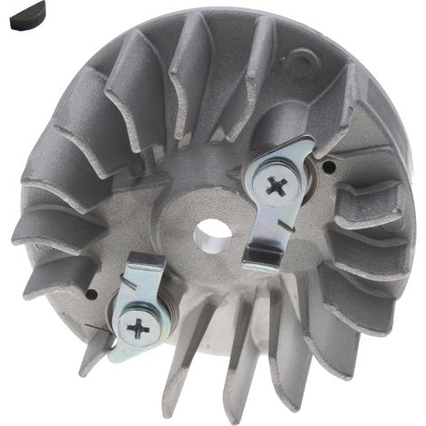 Jardiaffaires – Volant magnétique pour coupe-bordure – Compatible Mc Culloch, Poulan, Partner, Jonsered – Remplace 530039209 – Clavette adaptable (1/3)