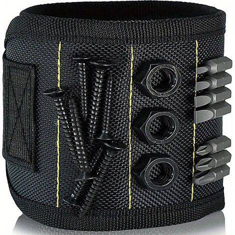 Magnetisches Armband zur Aufbewahrung von Handwerkzeugen, Schrauben und als Armbandhalter
