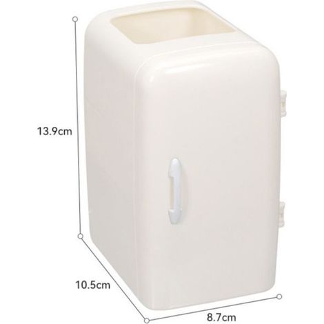 Porte-crayons Petit organisateur de bureau porte-stylo et crayons, rangement de bureau polyvalent, meuble boite Blanche (1/5)