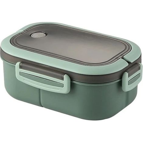 Sac à lunch vert en polypropylène, étanche, idéal pour organiser ses repas au travail, à l'école, en pique-nique ou en voyage.-AquaForge (1/5)