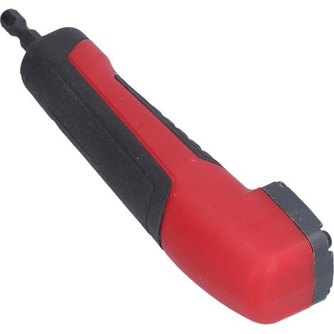 Adaptateur de perceuse d'angle en acier inoxydable pour tournevis électrique, outil de tournage, accessoire à angle droit (1/5)