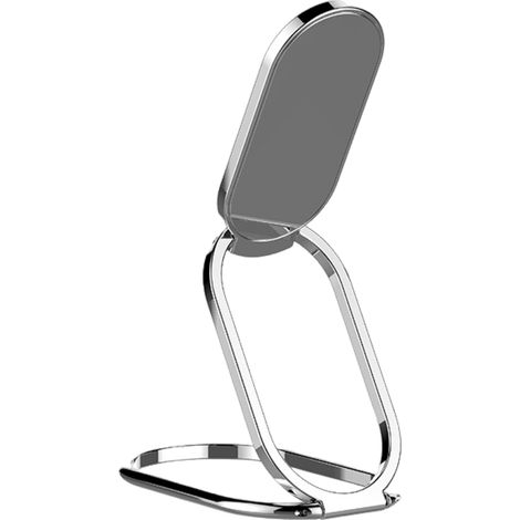 Support Téléphone Portable - Anneau Pivotant 540° - Support de Bureau et Support pour Doigt - Compatible avec Smartphones et Tablettes - 1 Pièce (1/5)