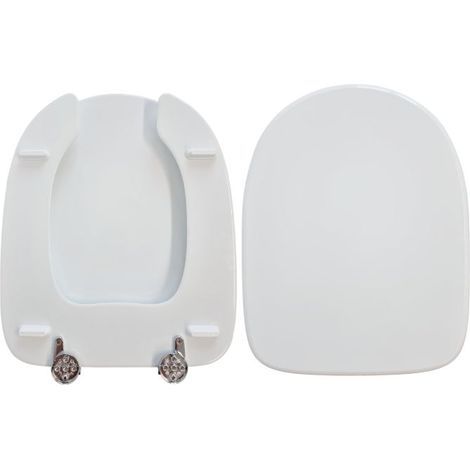 Copriwater Azzurra Disabile Compatibile in Poliestere bianco
