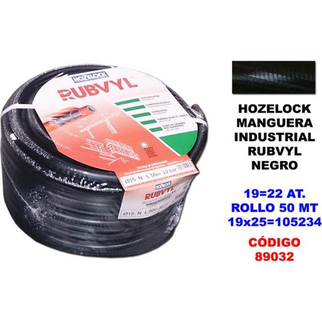 Hozelock Tuyau Industriel Rubyl Noir 50 m 1922AT.R M105234