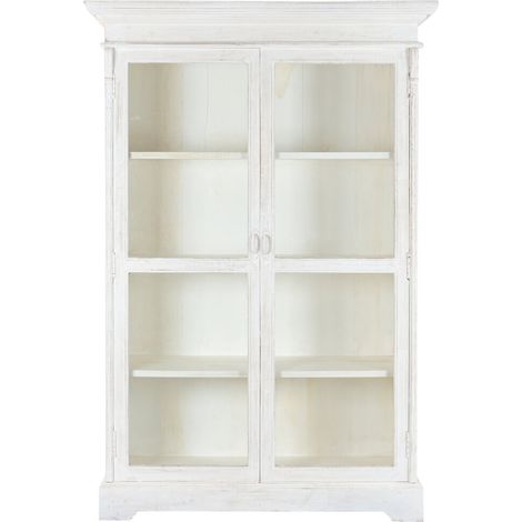 Vitrina Mango 140X55X209 Decape Blanco