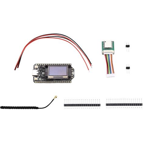 Carte de développement IoT LoRa 32 V4 ESP32 pour Meshtastic WiFi Bluetooth multifonctionnelle 0,96 pouce avec module GPS (1/5)
