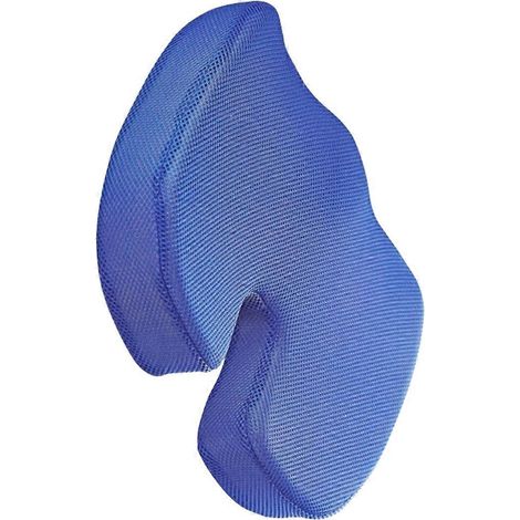 Ergonomisches Sitzkissen aus Memory-Schaumstoff, blau --