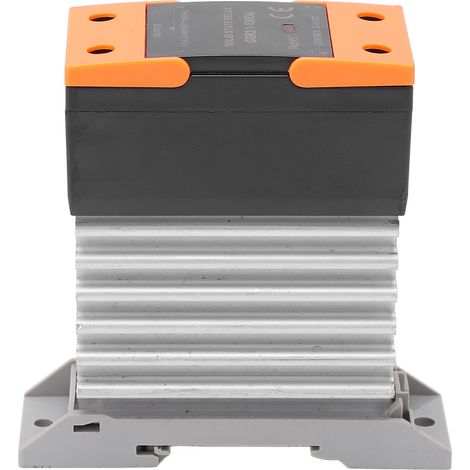Relais statique module DA avec dissipateur thermique, entrée 3‑32VDC, sortie 24‑480VAC, petit relais à état solide (1/5)