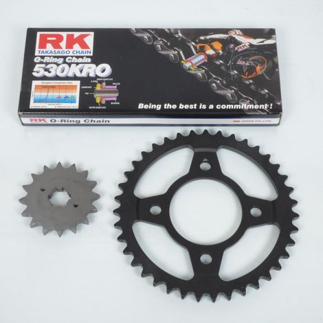 Kit chaîne France Equipement pour Moto Honda 650 Cb Custom 1980 à