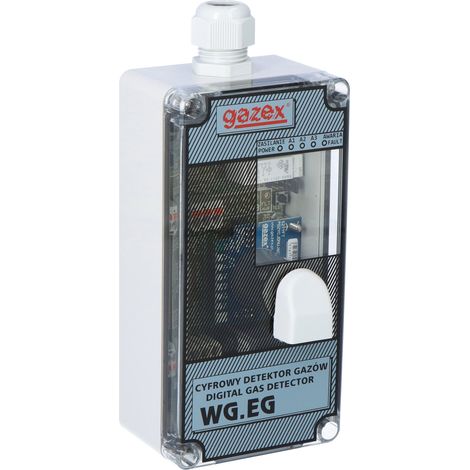 Detector de monóxido de carbono WG-22 230V CO, 30/60/150 ppm (s15), sensor p-p, fuente de alimentación (1/3)