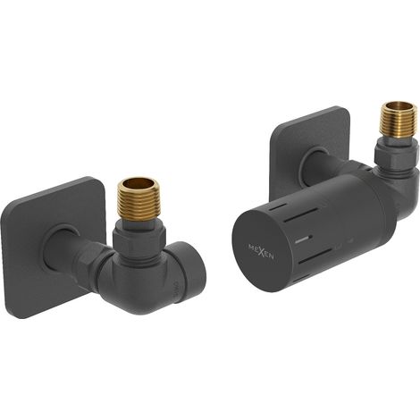 Mexen G05 set termostatico assiale con copertura S, antracite - W903-958-909-66 (1/3)