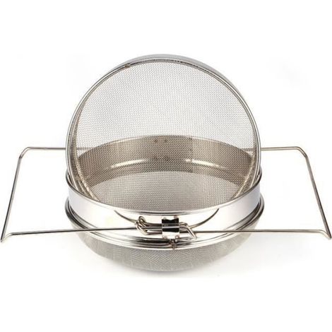 Passoire À Miel - Filtre En Acier Inoxydable - Pour Équipement D'apiculture - Diamètre 24 Cm - 1 Pièce (1/4)