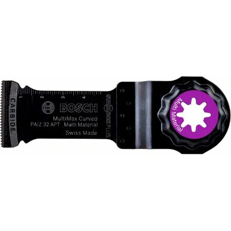 BOSCH 2609256F01 - Accesorio para multiherramienta PAIZ 32 APT: Multimax Carburo Curved-tec: DIY