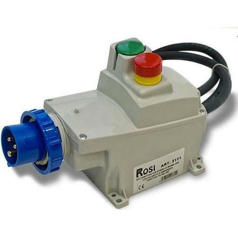 Rosi materiale elettrico interruttore salvamotore 6,3/10a 2,9-4,4kw motori fino 6 hp 2114