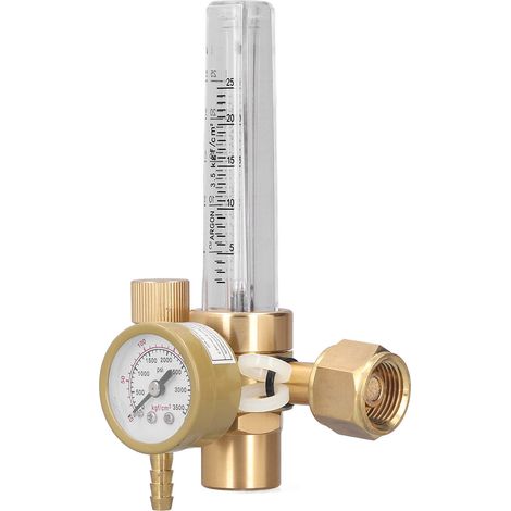 Messing-Ventilregler CO2-Durchflussmesser MIG-Schweißgerät Zubehör OBC-191 Durchflussregler (1/5)