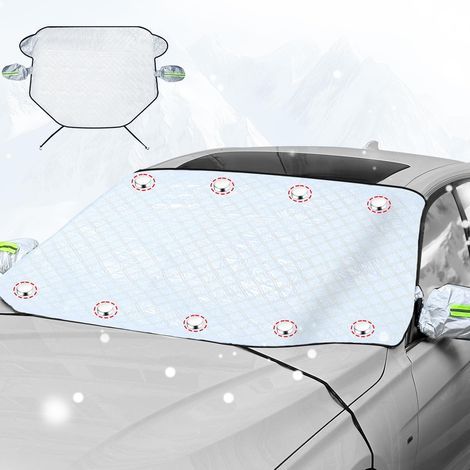 Windshield Cover, 5 Layers, Mirrors, Straps, Magnets, SUV, Truck (1/5)