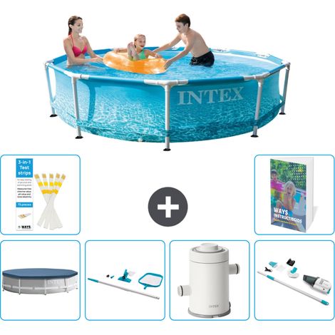 Frame Pool Rund - 305x76 cm - 7-teilig S83