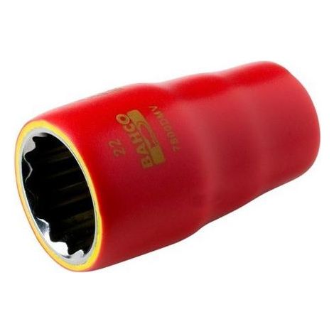 CLÉ 1/2 DOUILLE ISOLÉE 22 MM 7800DMV-22 BAHCO