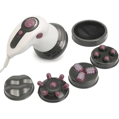Filiyano – masseur anti-cellulite et bien – Appareil de massage corporel rotatif 6 en 1 pour une relaxation et une tonification complètes : rouleau