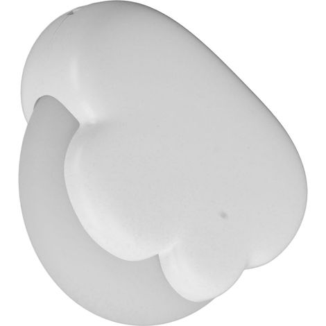 Veilleuse mignonne pour enfants, 2 couleurs réglables, rechargeable par USB, mini lampe de chevet pour bébé, décoration de table pour chambre d'enfant, dortoir, blanche (1/5)