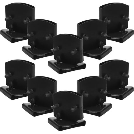 Supports en plastique pour listes de meubles 20 pièces Clips (1/5)