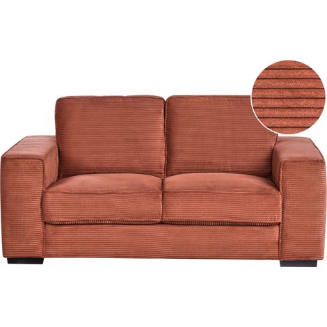 2 Seater VIKRAN Corduroy Golden Brown
