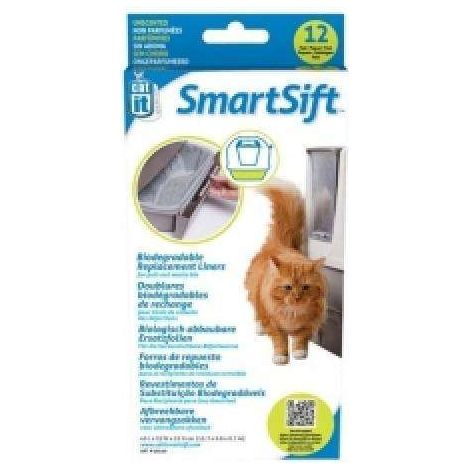 Sacchetti biodegradabili catit smartsift 12 pezzi inodore