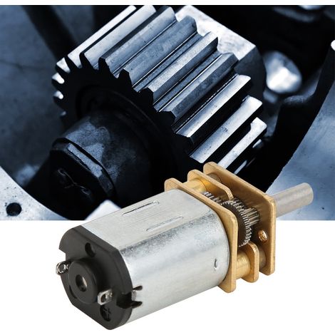 6-mm-Getriebemotor, Ganzmetallkonstruktion, geräuscharm, hohes Drehmoment, 600 U/min, 800 U/min, 2000 U/min, DC 6 V (800 U/min) (1/5)
