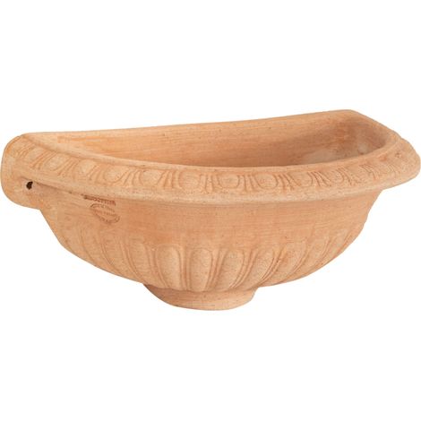 Fountain basin Terracotta garden fountain Outdoor wall fountain Wall fountain Made in Italy Sink Wall decoration (1/5)