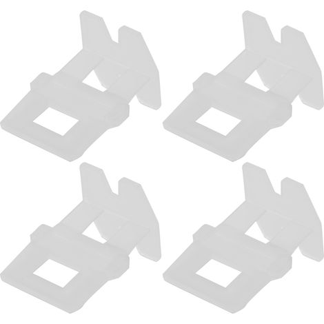 Packung mit 100 FG4 Nivellierclips, Fliesenverlegesystem, Bodenkeile, Bauwerkzeug (1/5)