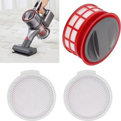 Ersatzfilter-Set für Staubsauger. Ersatzfiltersiebe, kompatibel mit Zubehör für den Robo Rock H7 Staubsauger. Ersatzteile. (1/4)