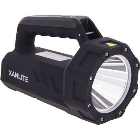 Xanlite – Projecteur LED rechargeable USB-C 900 lumens – Autonomie 50h – Indice IP45 – Portée 600m – PR2000RIP