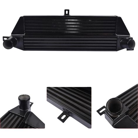 Intercooler, Matériau en Aluminium, Dimensions 600mm x 300mm x 76mm, Compatibilité avec R56 R57 R58, Efficacité de Refroidissement Améliorée, Poids 8 kg (1/5)