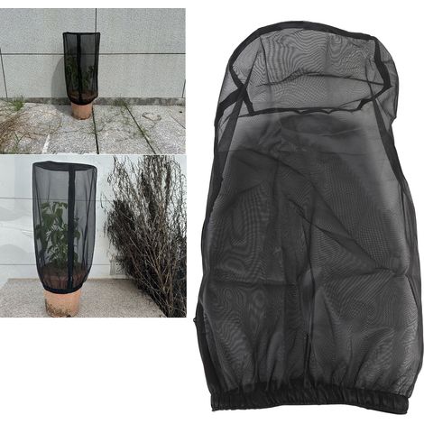 Filet de Protection pour Jardins  Barrière Polyvalente pour Plantes et Fleurs  Modèle Noir Portable avec Filet en Polyester et Accessoires (1/5)