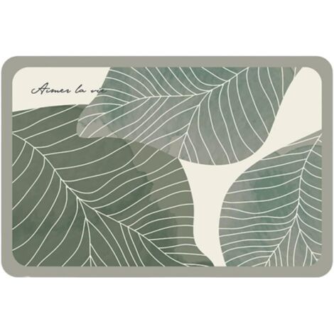 QORVA-Tapis Antidérapant Imperméable en Silicone pour Machine à Café et Appareils de Cuisine, Tapis Égouttoir Évier, Tapis de Cuisine, Tapis  (30x40cm)