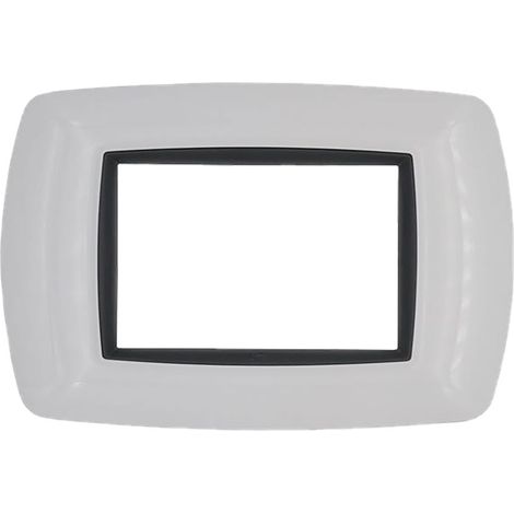 Placca Col. Feb Life Bianco 3 Posti 2983 Wh
