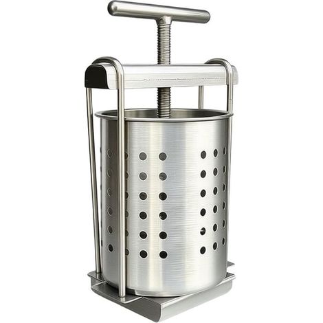Presse à légumes en acier inoxydable 1,5 l - Éliminateur d'humidité (1,5 l) Élimination efficace de l'eau, texture parfaite des raviolis, capacité de 1,5 l, acier inoxydable, poignée facile à presser (1/5)