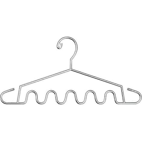 Étendoir à linge Waves en acier inoxydable, robuste et coupe-vent, gain de place, porte-sous-vêtements (1/5)